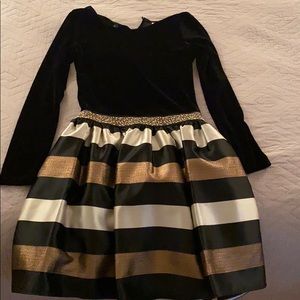 Girls Bloome Black/Brown Dress